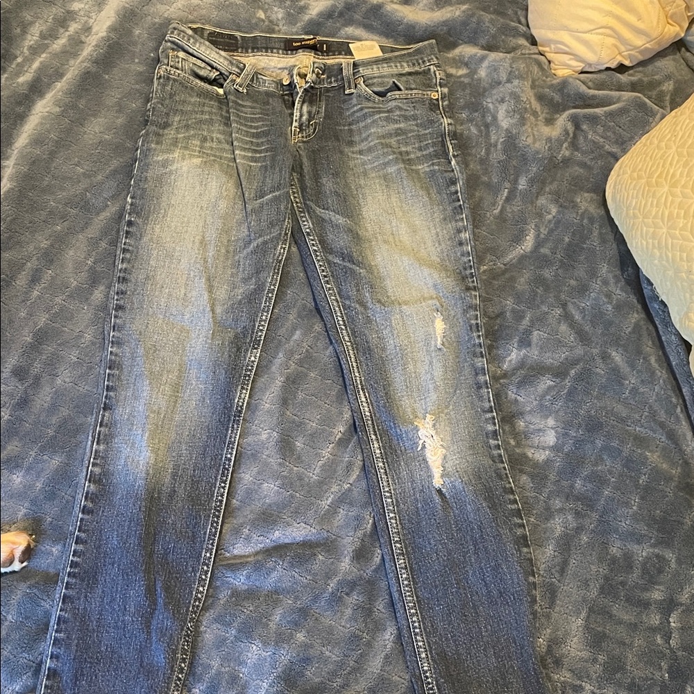 Levi's Superlow 524 Light Blue Jeans